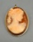 14K Yellow Gold Cameo Pin/Pendant
