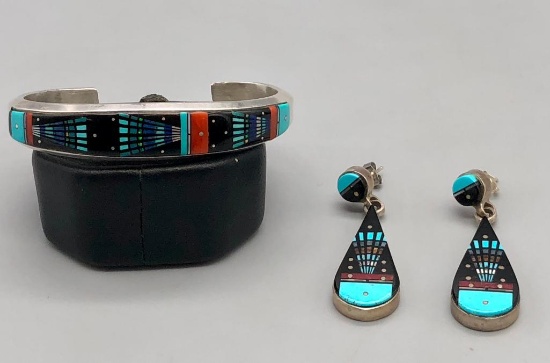 Micro Inlay Set By Ervin Tsosie