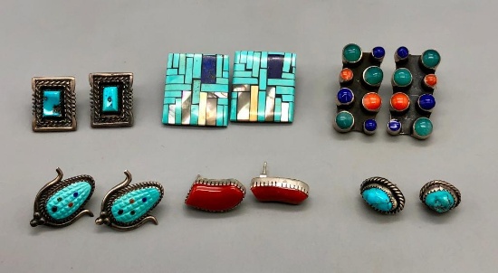 Six Pair of Nice Earrings
