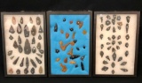 Group of California Points and Arrowheads