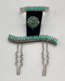 Needlepoint Ring, Bracelet, Hair Comb