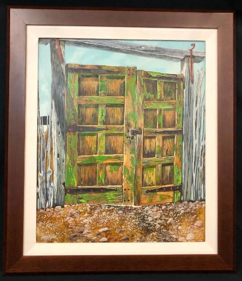 Original Oil On Board by James A. Rome