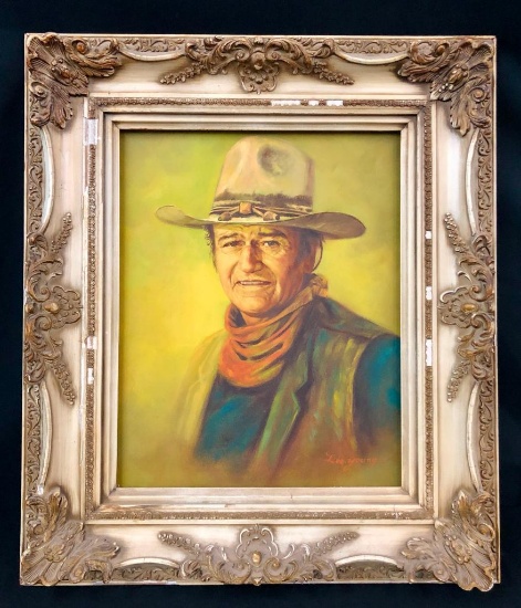 Original Oil Painting of John Wayne