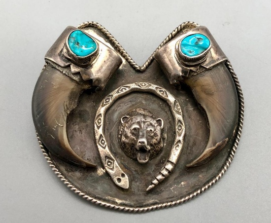 Vintage Bear Themed Pendant