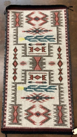 Raised Outline Navajo Textile - Doris Hobson