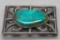 Tufa Cast Buckle with Webbed Turquoise