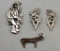 4 Hopi Pins