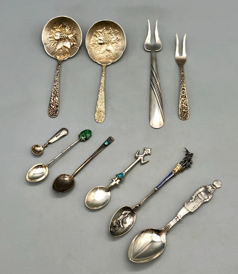 Miscellaneous Spoons and Fork Lot