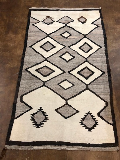 Antique Navajo Natural Floor Rug