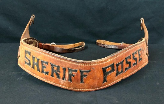 Sheriff Posse Breast Collar by Victor Ario