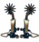 Unmarked Amozoc Inlay Spurs