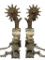 Nice Silver Inlay Spurs Marked G.J.