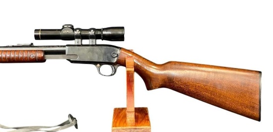 Winchester Model 61 .22 Mag Rifle With Scope