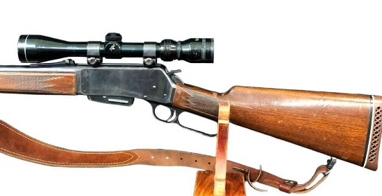 Browning Arms Lever Action Rifle .308 Caliber With Scope
