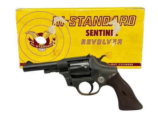 Hi-Standard Sentinel .22 Caliber Revolver With Box