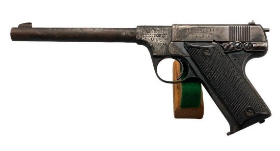 Hi-Standard Model B .22 Semi Automatic Pistol