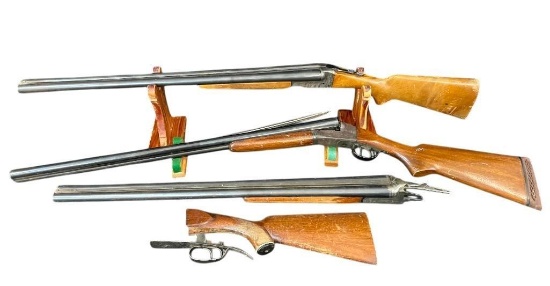 Group Of Gun Parts For Shotgun, Etc.