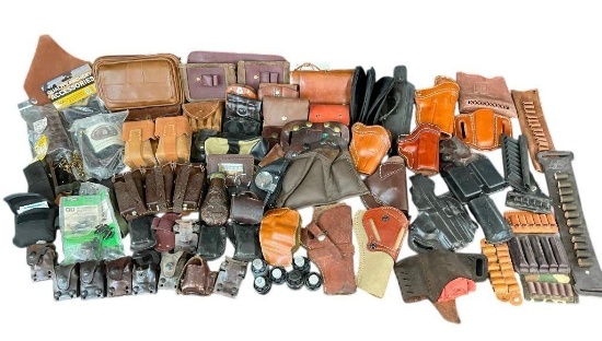 Group Of Miscellaneous Holsters, Etc.