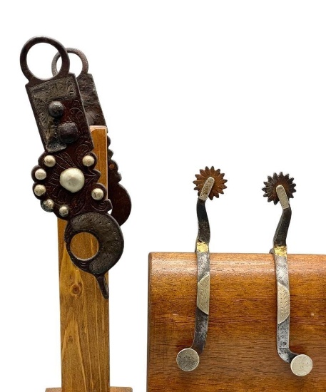 Antique Bird Bit And A Pair Of Spurs