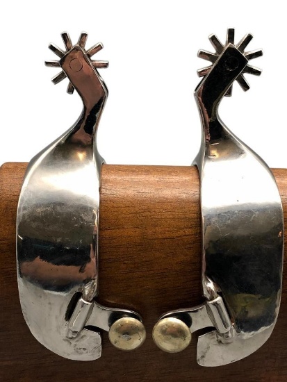 Blanchard #6 Stainless Steel Spurs