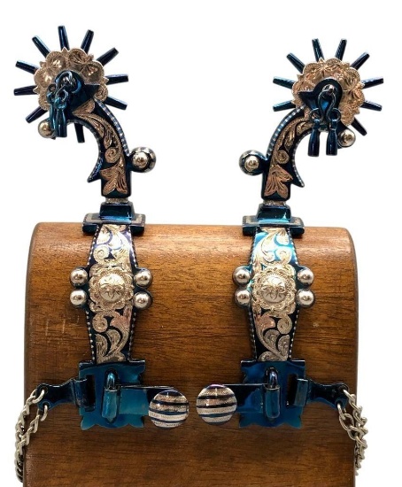 Fancy Pair of E. Garcia Spurs
