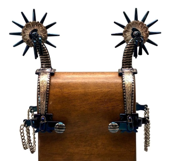 Fancy Pair of E. Garcia Spurs