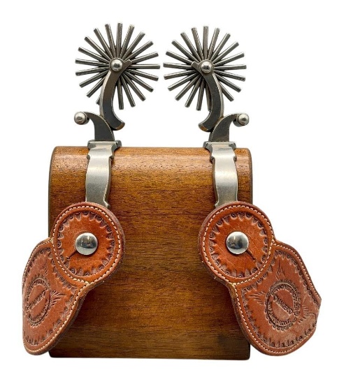 Handmade Spurs With Straps - Jeremiah Watt