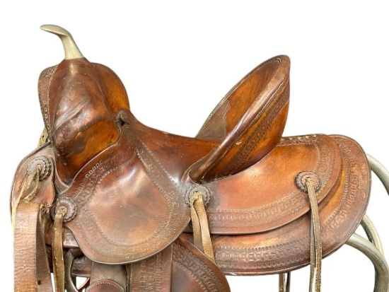 Antique Read Brothers Saddle