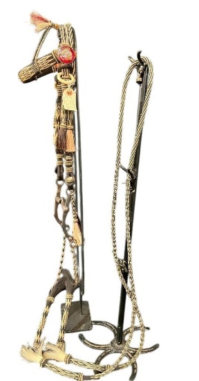 Early 1900s Deer Lodge Horsehair Bridle