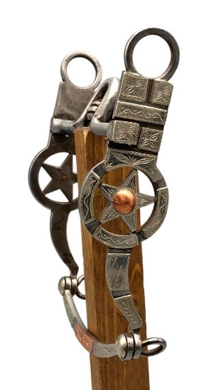 Billy Young And Tim Hunter Handmade Silver Bit