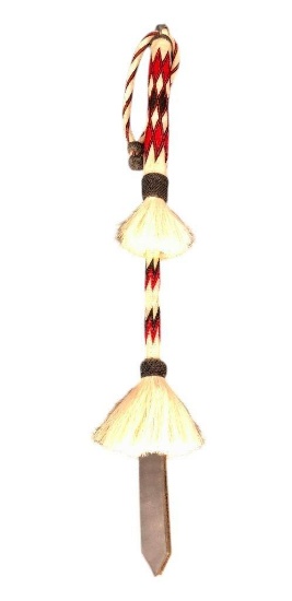 Deer Lodge Prison Hitched Horsehair Quirt