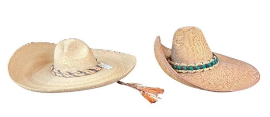Two Sombreros Used As Set Decoration On Clint Eastwood's "Cry Macho"