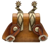 John Kittelson Single Mounted Spurs With Straps