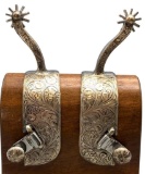 Unmarked Fleming Style Cutting Spurs
