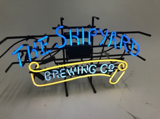 Neon Sign The Shipyard Brewing CO.