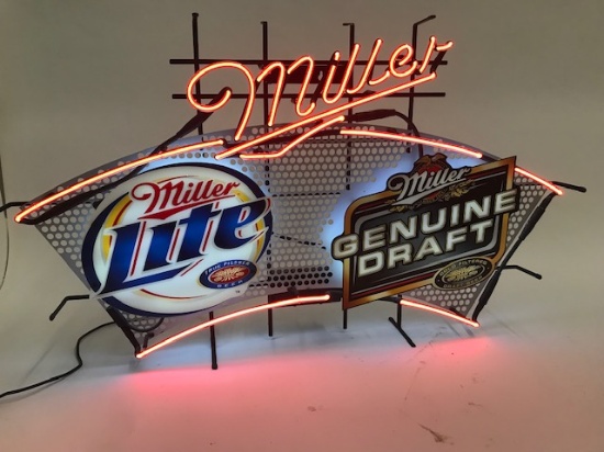 Neon Sign Miller