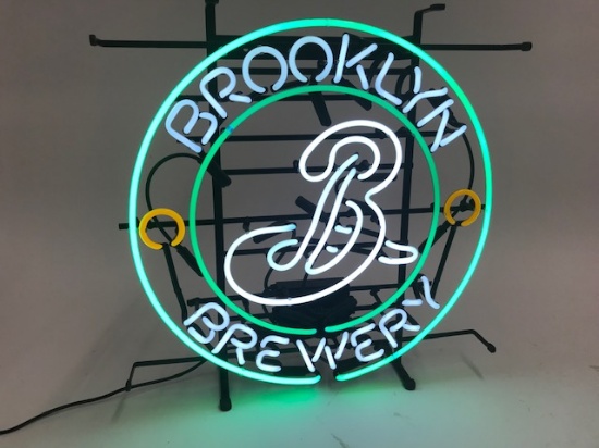 Neon Sign Brooklyn Brewery