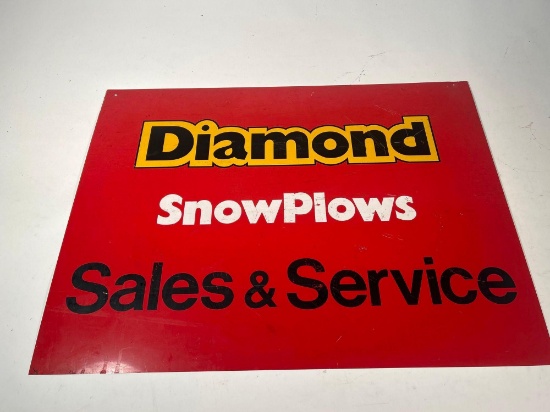 Diamond Snow Plows sign