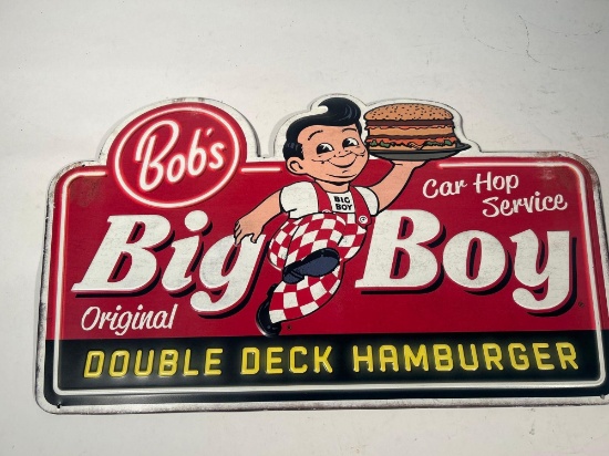 Bob?s, big boy hamburger sign