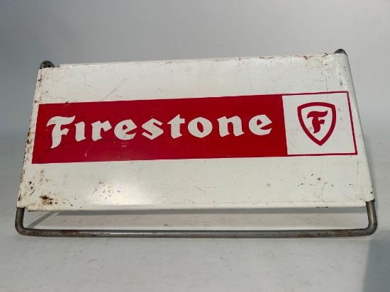 Metal Firestone sign