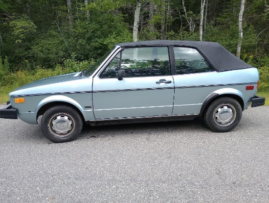 1984 Volkswagen Rabbit Cabriolet