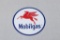 Contemporary Mobil Gas One-sided Sign