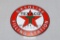 Contemporary Texaco Motor Oils Filling Station Metal Sign