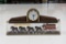 1960?s Budweiser Clydesdales Counter Top Clock