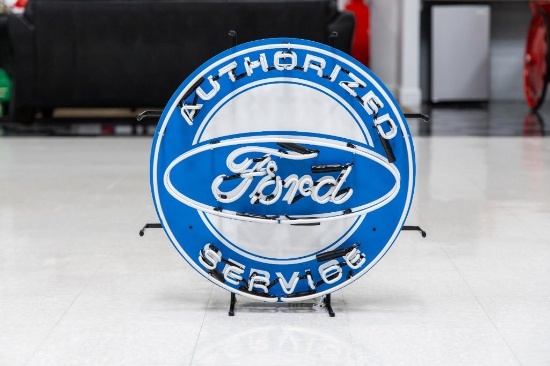 Ford Authorized Service Neon Sign
