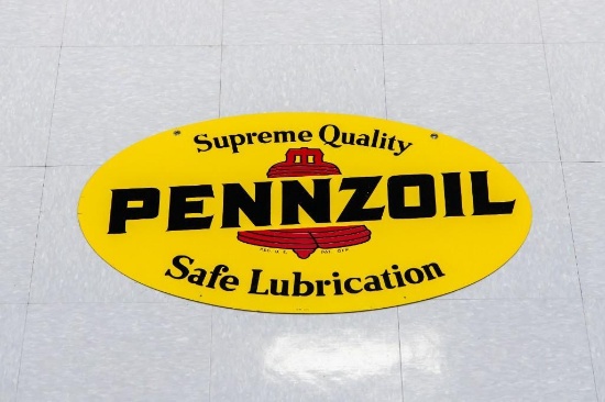 1975 Pennzoil Sign