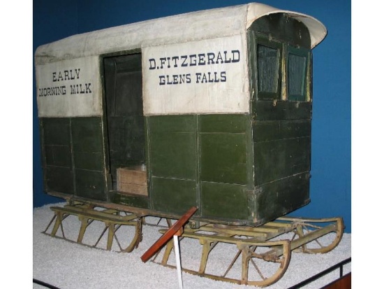 Milk Delivery Sleigh on Bobs