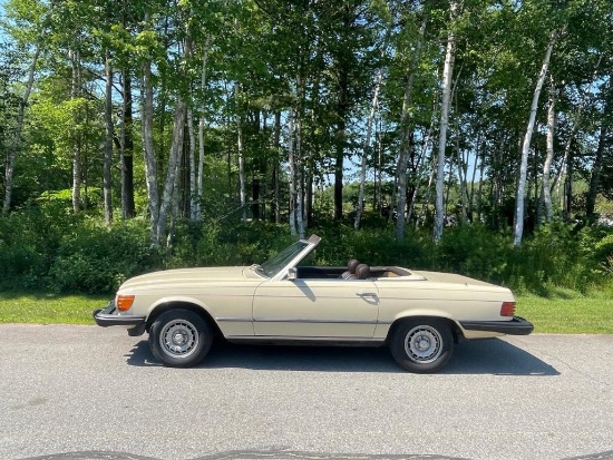1981 Mercedes-Benz 380SL Convertible