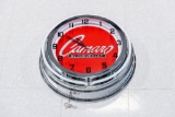 Camaro by Chevrolet neon clock