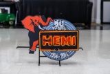 HEMI 50th Anniversary Neon Sign